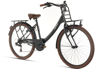 Cortego Elite Meisjesfiets 26 inch - 7 Versnellingen - Mat-Zwart