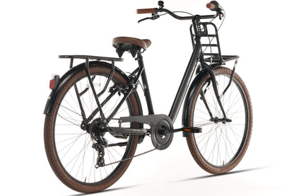 Cortego Excellent Meisjesfiets 26 inch - 7 Versnellingen - Mat-Zwart