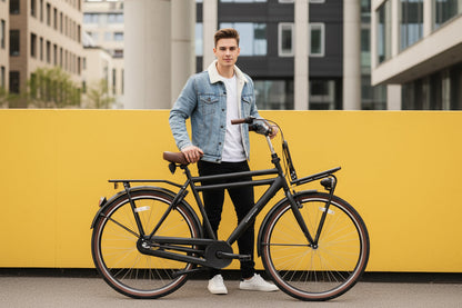 Cortego Cargo Herenfiets 3 Versnellingen Mat-Zwart