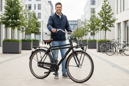 Cortego Cargo Herenfiets 3 Versnellingen Mat-Zwart