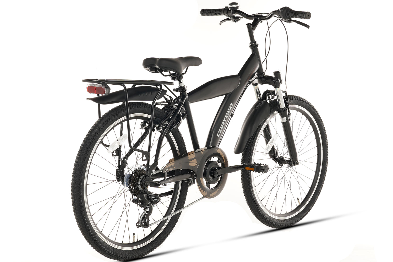 Cortego Blaze Jongensfiets 24 Inch Zwart - 7 Versnellingen