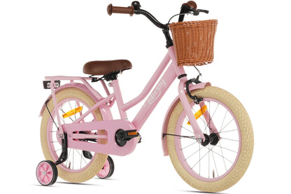 Cortego Liberty meisjesfiets Roze 16 inch  mand
