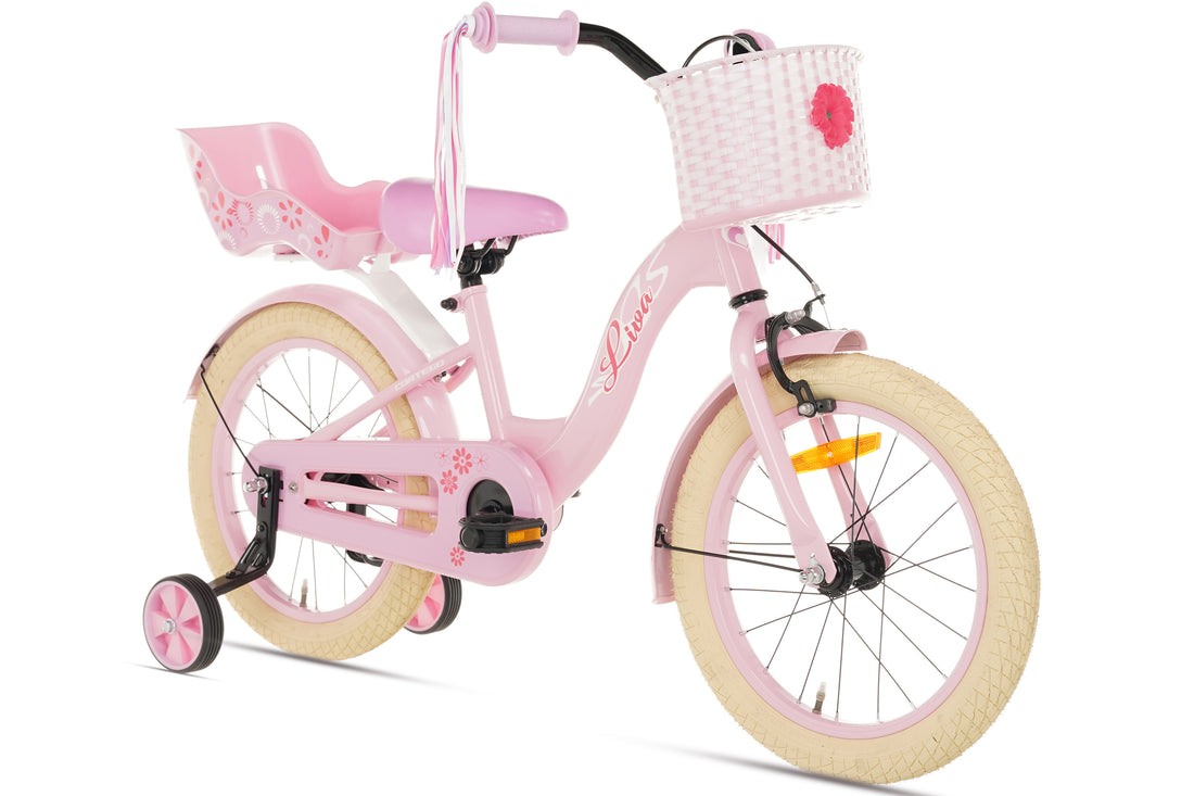 Cortego Liva Meisjesfiets 12 inch Roze