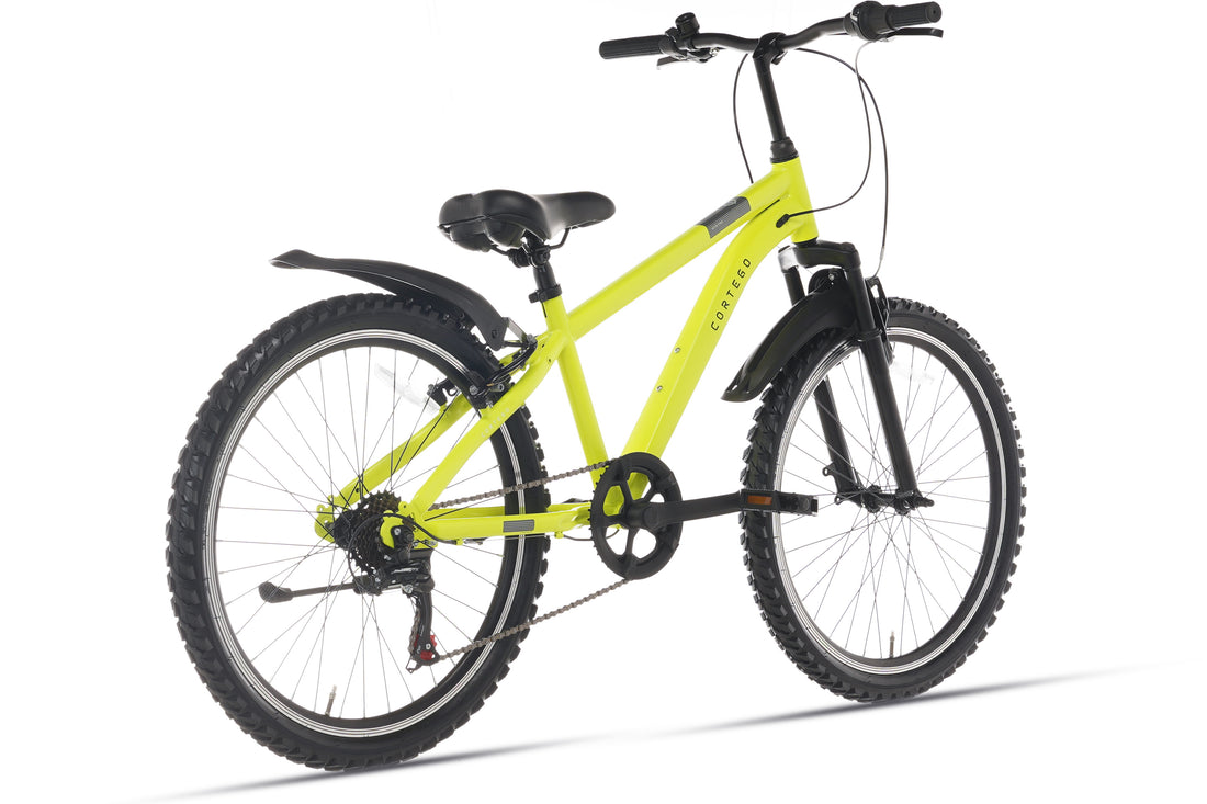 Cortego Ranger 7-speed Jongensfiets 24 inch Fluogeel