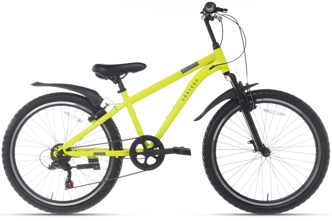 Cortego Ranger 7-speed Jongensfiets 24 inch Fluogeel