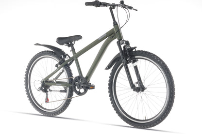 Cortego Ranger 7-speed Jongensfiets 26 inch Army Green