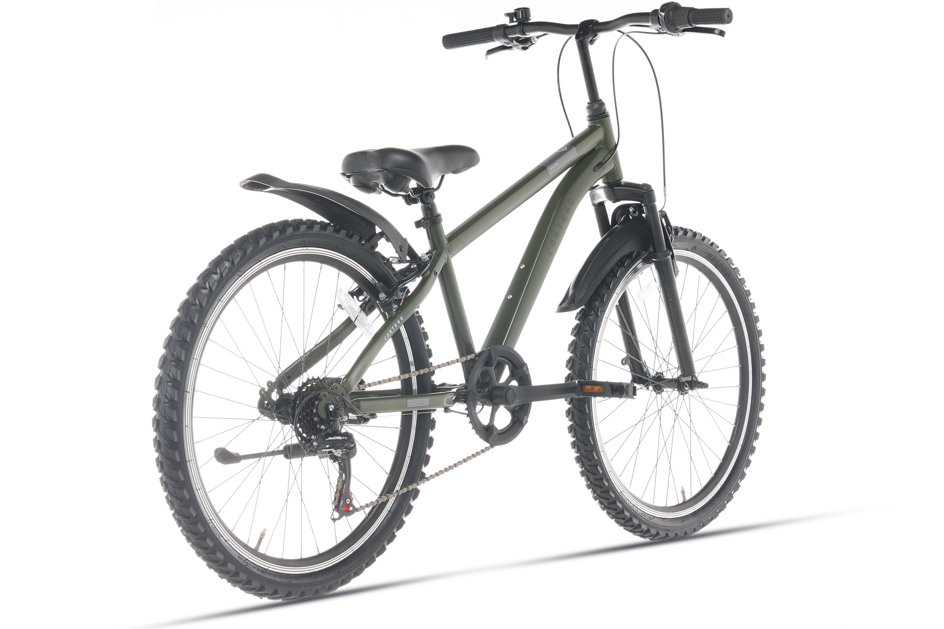 Cortego Ranger 7-speed Jongensfiets 26 inch Army Green