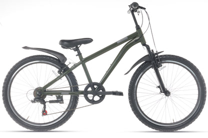 Cortego Ranger 7-speed Jongensfiets 26 inch Army Green