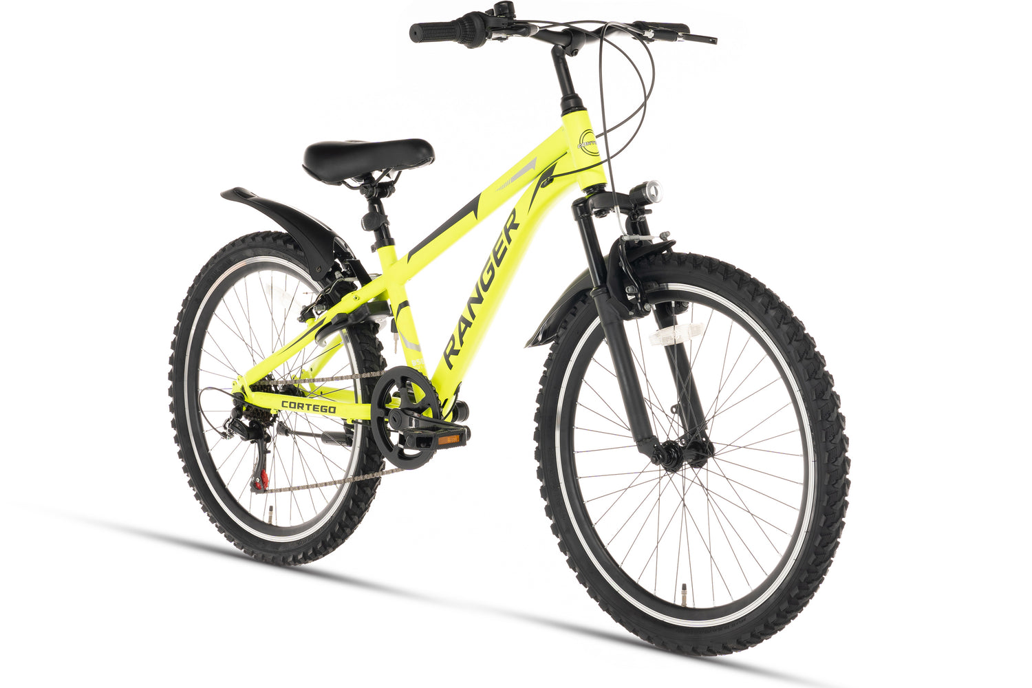 Cortego Ranger 7-speed Jongensfiets 26 inch Fluogeel