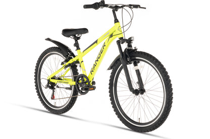 Cortego Ranger 7-speed Jongensfiets 26 inch Fluogeel