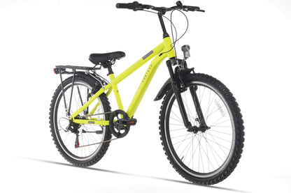 Cortego Ranger Plus 7-speed Jongensfiets 26 inch Fluogeel