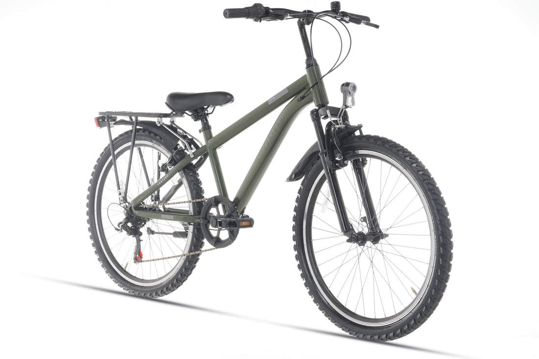 Cortego Ranger Plus 7-speed Jongensfiets 26 inch Army Green