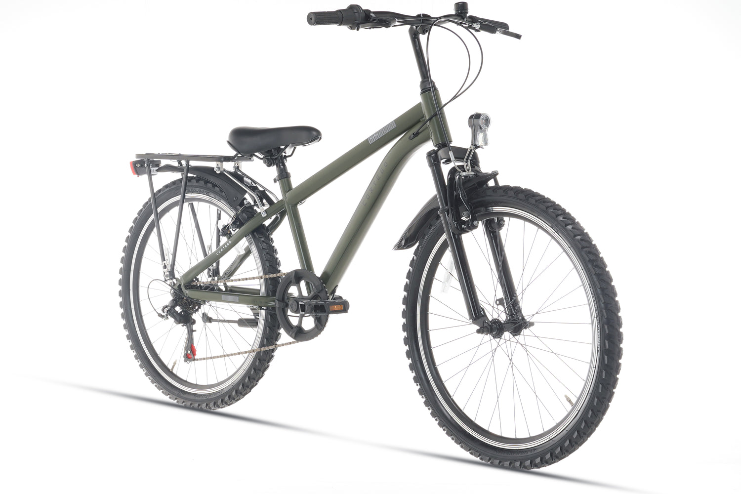 Cortego Ranger Plus 7-speed Jongensfiets 26 inch Army Green