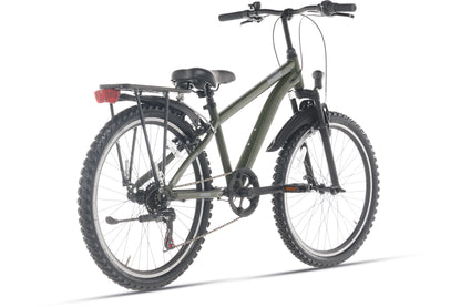 Cortego Ranger Plus 7-speed Jongensfiets 26 inch Army Green