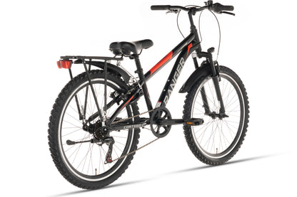 Cortego Ranger Plus 7-speed Jongensfiets 24 inch Zwart