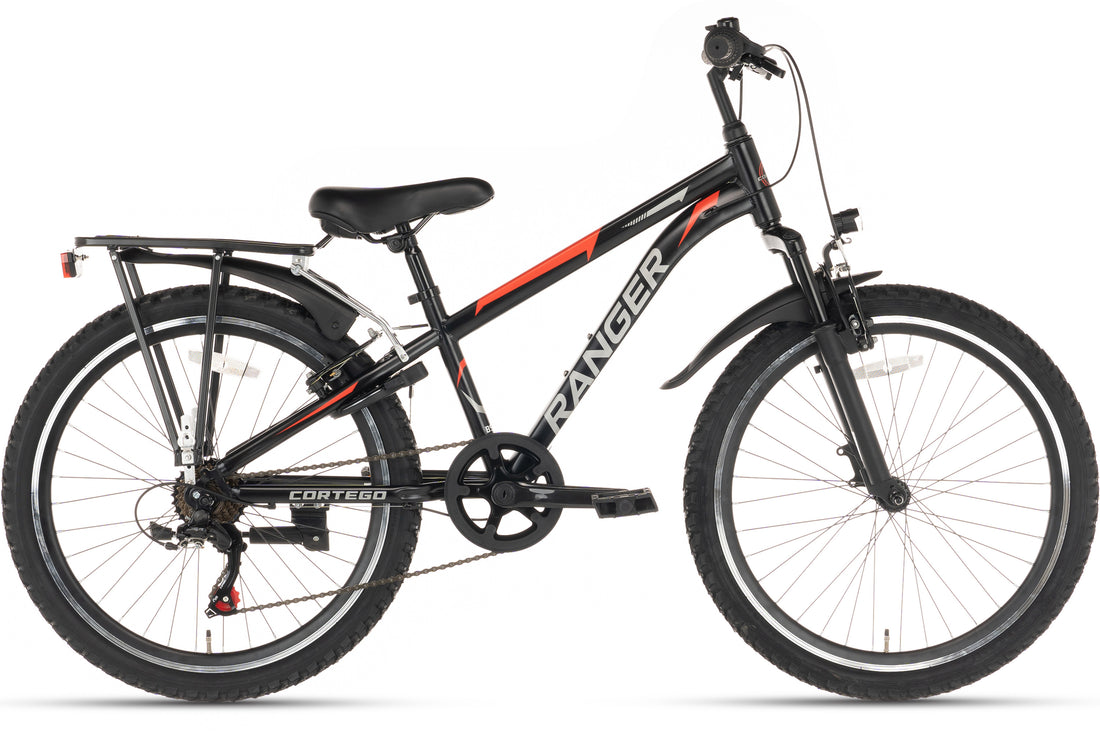 Cortego Ranger Plus 7-speed Jongensfiets 24 inch Zwart