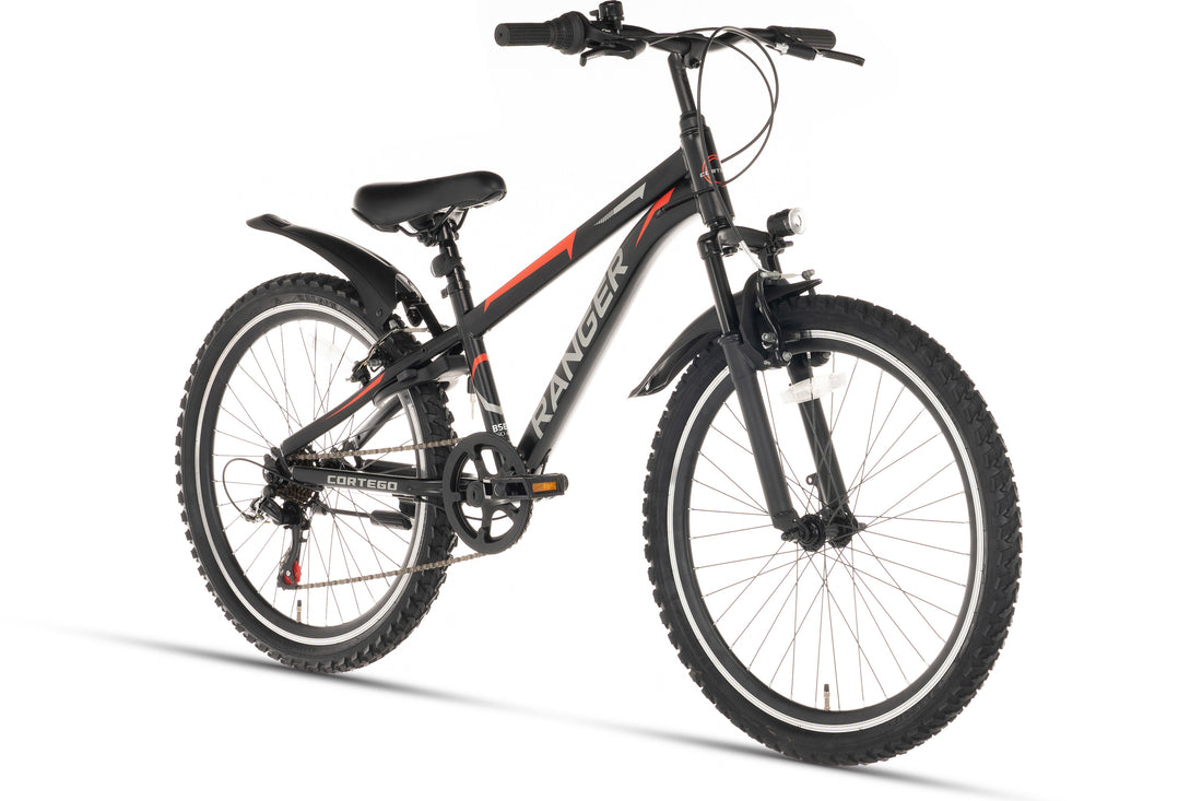 Cortego Ranger 7-speed Jongensfiets 24 inch Zwart