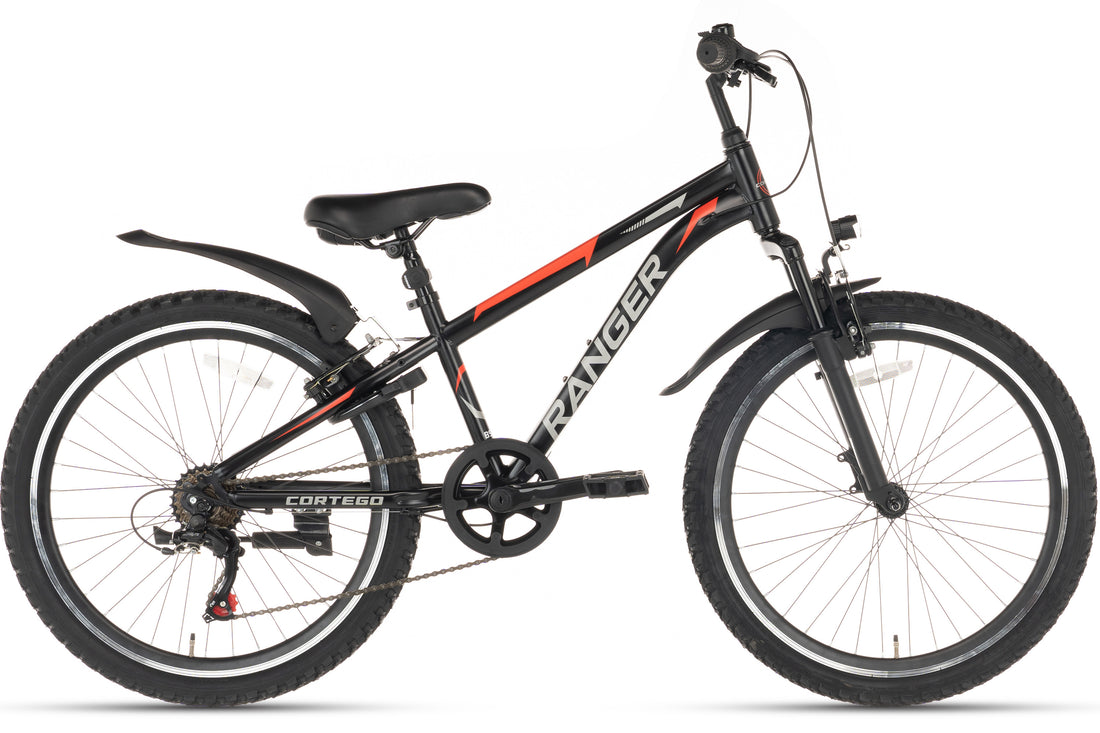 Cortego Ranger 7-speed Jongensfiets 24 inch Zwart