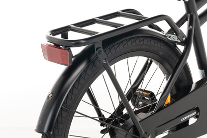 Cortego Urban Jongensfiets Mat-Zwart 12 inch