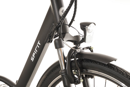 Spirit Premium D7 Elektrische Herenfiets Mat-zwart