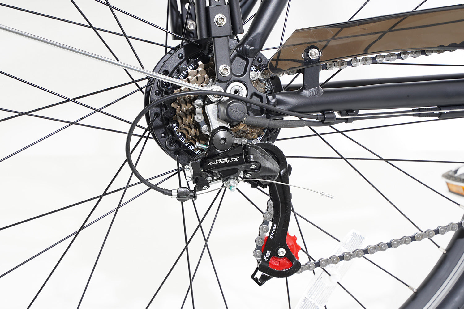 Spirit Premium D7 Elektrische Herenfiets Mat-zwart