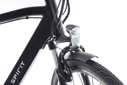 Spirit Premium D7 Elektrische Herenfiets Mat-zwart