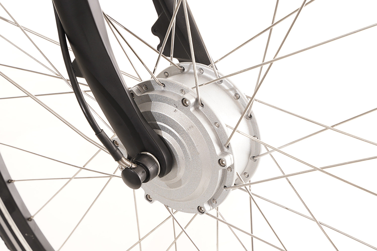 Spirit Prime N7 Elektrische Herenfiets Mat-zwart