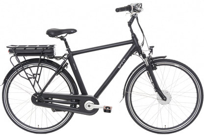 Spirit Prime N7 Elektrische Herenfiets Mat-zwart