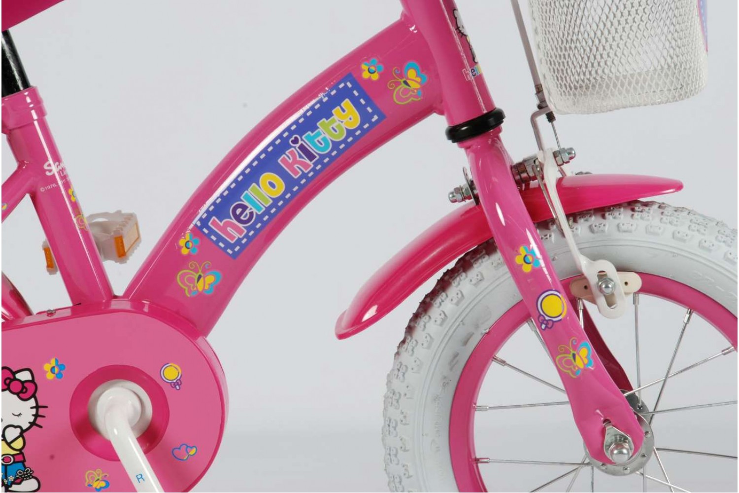 Hello Jeans Roze 12 | Meisjesfiets City-Bikes.nl